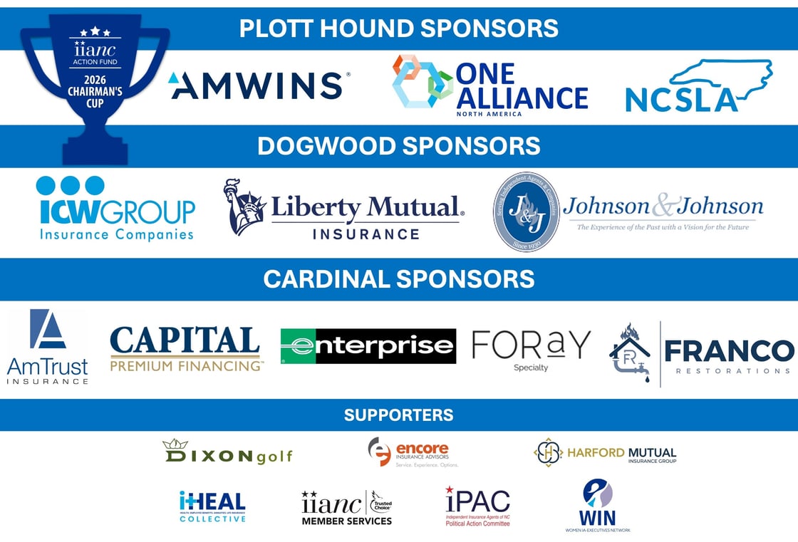 2026 Chairmans Cup Sponsors
